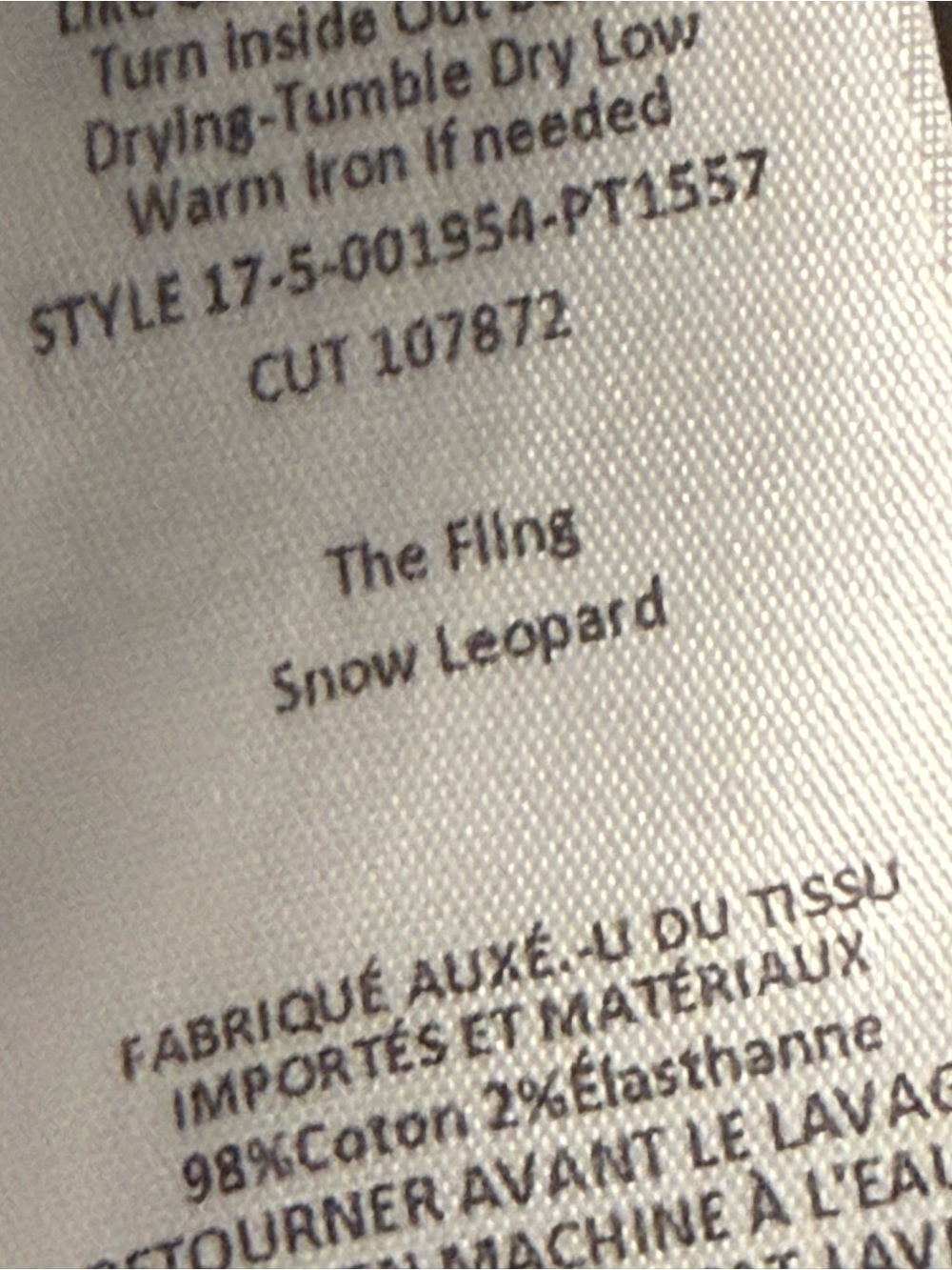 New Current Elliott Sz 28 Snow Leopard The Fling High Rise Straight Leg Jeans - Picture 5 of 7